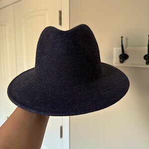 Club Monaco wide brim wool hat